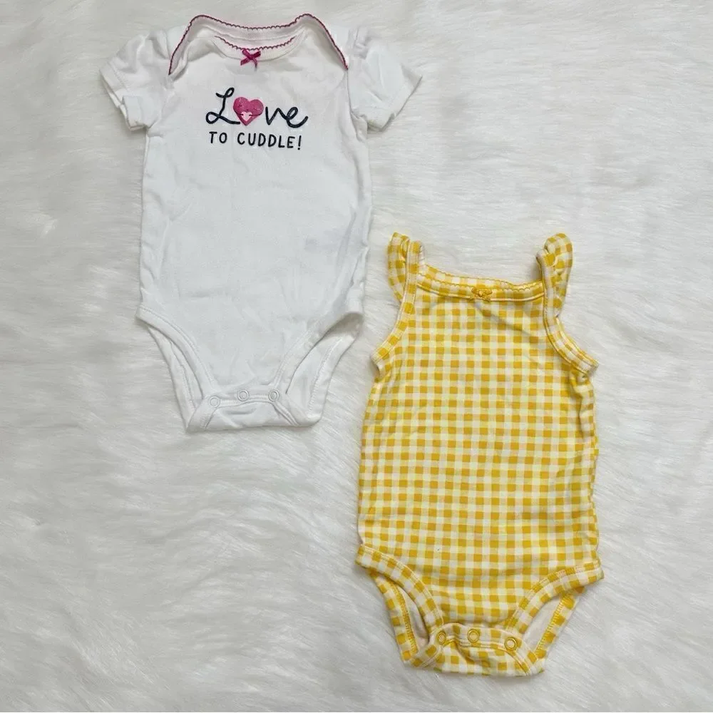 0-3 Months Baby Girl Summer Clothes LOT